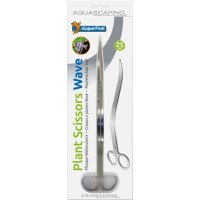 Superfish Stainless Plant Scissors 25cm Wave
